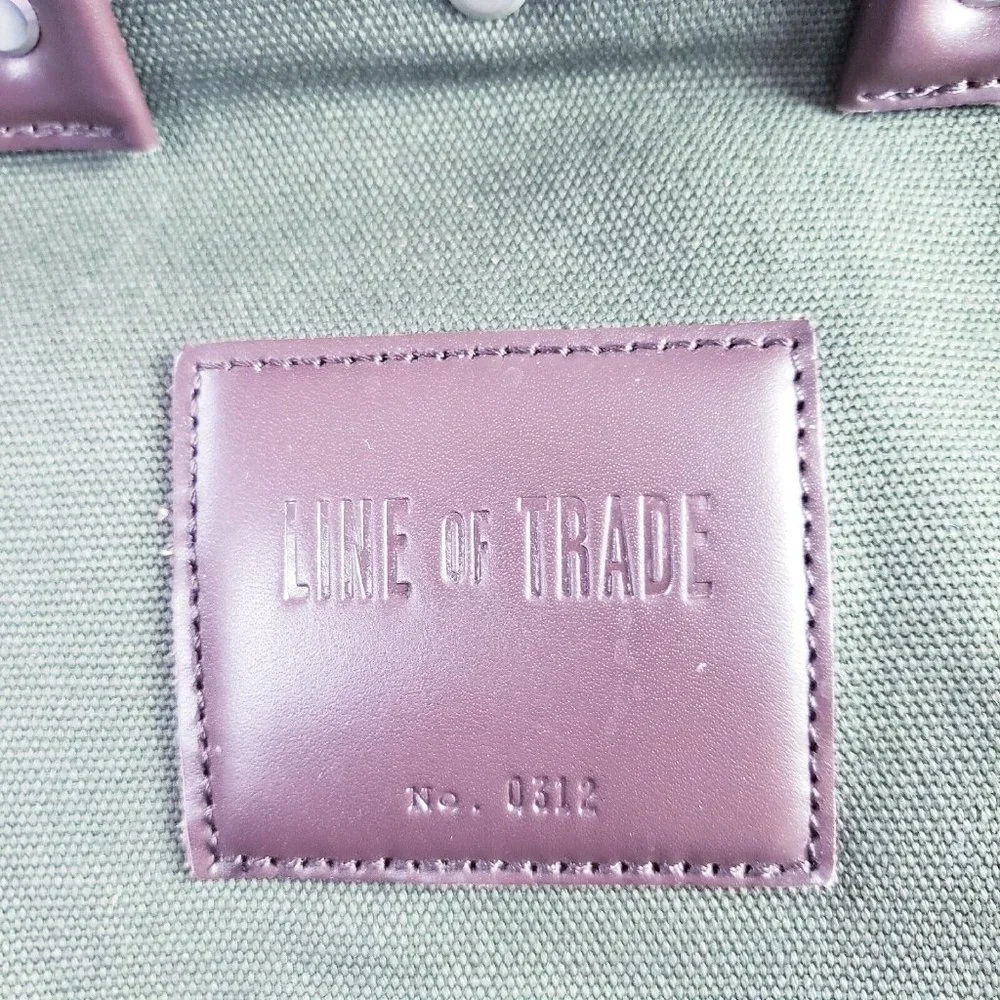 Line Of Trade Canvas Weekender Bag Olive Green Large‎ Travel Laptop Bag